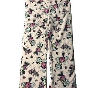 Disney Minnie Mouse Women's Pink Pajama Bottoms, Lounge Pants, Size 2X